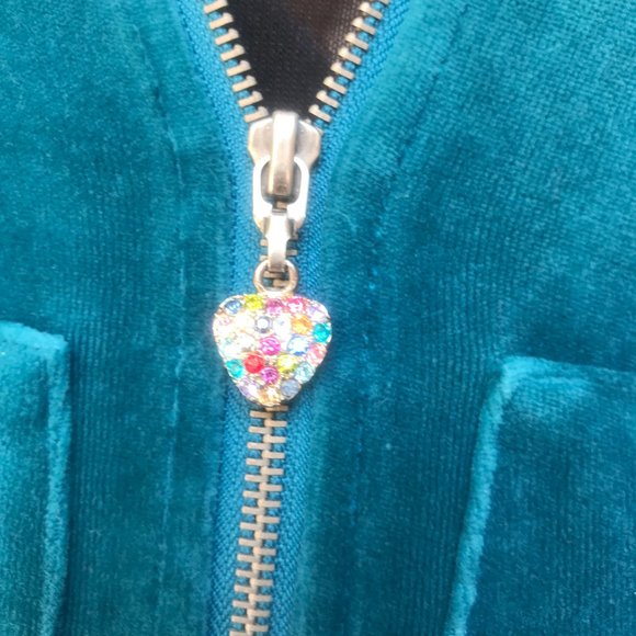 Juicy Couture velour crystal embelished hoodie - Picture 5 of 10
